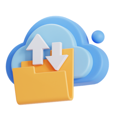 Data Backup  3D Icon