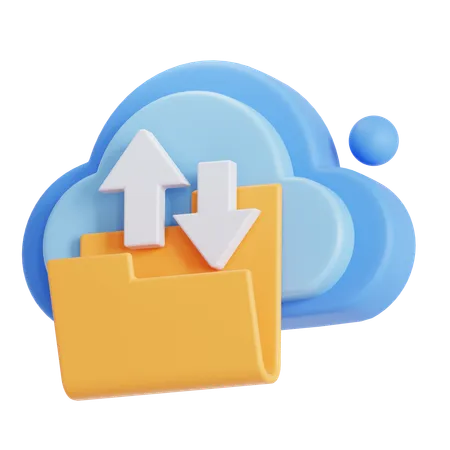 Data Backup  3D Icon