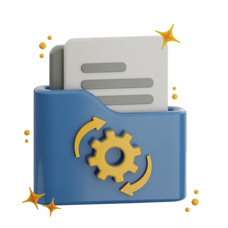 Data Backup  3D Icon