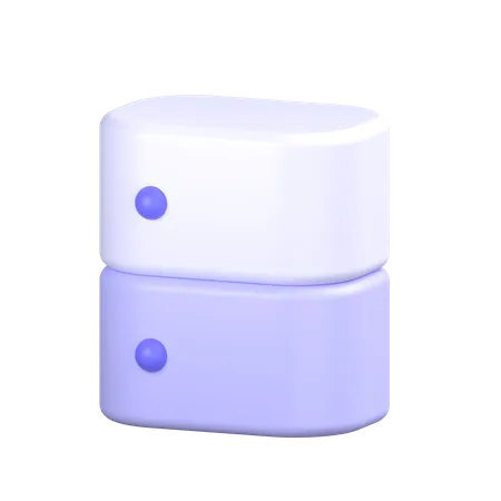 Data-base 3D Icon