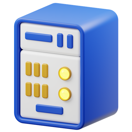 Data Base  3D Icon