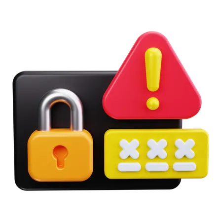 Data Breach  3D Icon