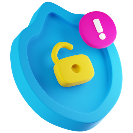 Data Breach  3D Icon