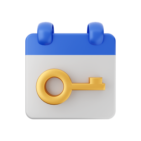 Data-chave  3D Icon