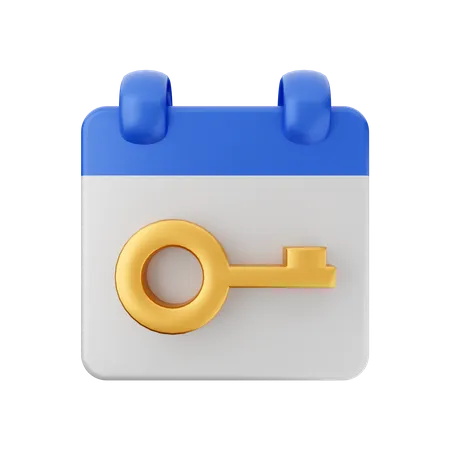 Data-chave  3D Icon