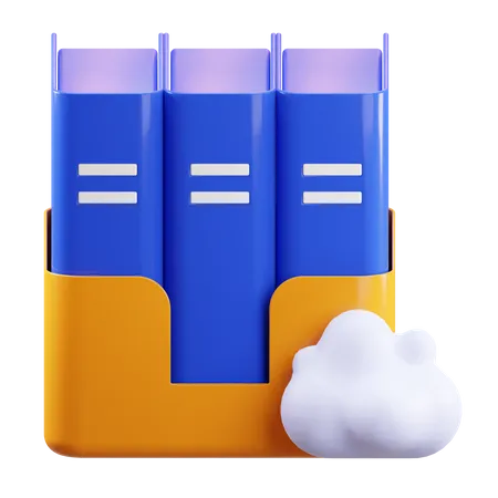 Data Cloud  3D Icon