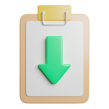 Data Collection  3D Icon