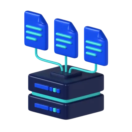 Data Collection  3D Icon