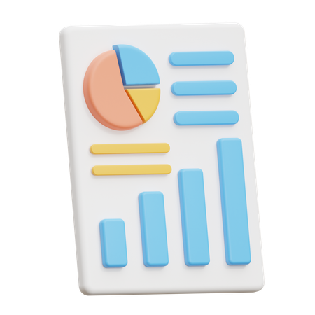 Data Dashboard  3D Icon