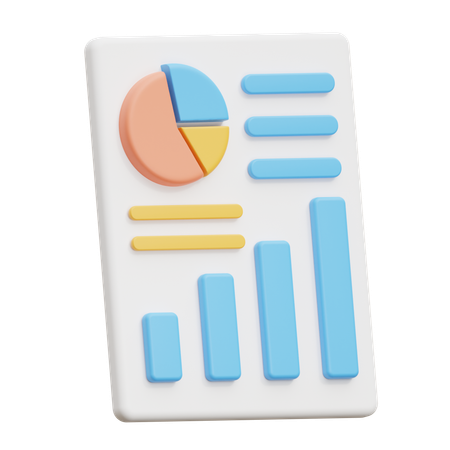 Data Dashboard  3D Icon