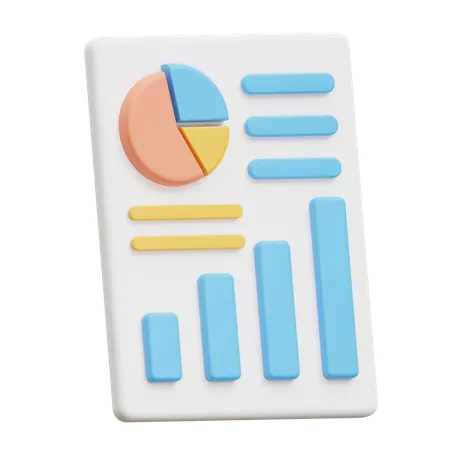 Data Dashboard  3D Icon