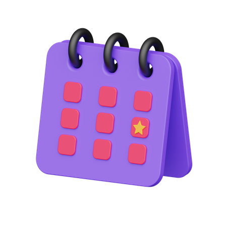 Data de nascimento  3D Icon