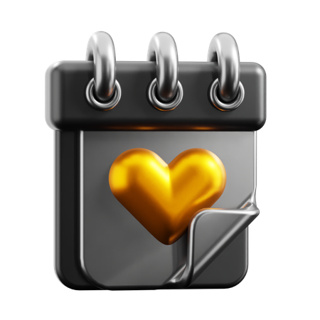 Data do casamento  3D Icon