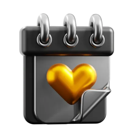 Data do casamento  3D Icon