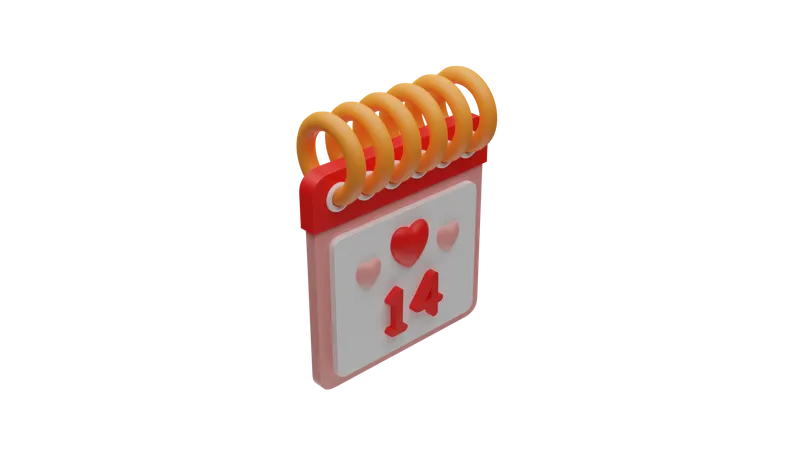 Data dos Namorados  3D Icon