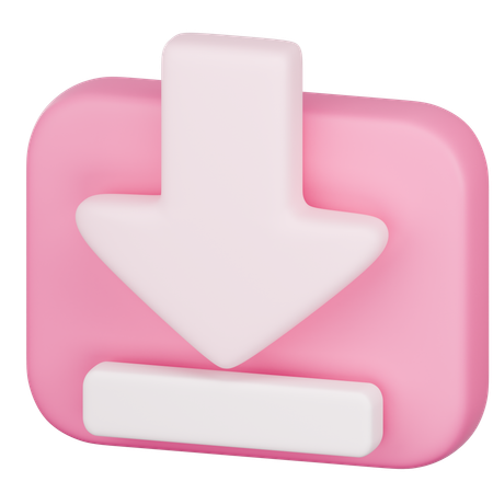 Data Download  3D Icon