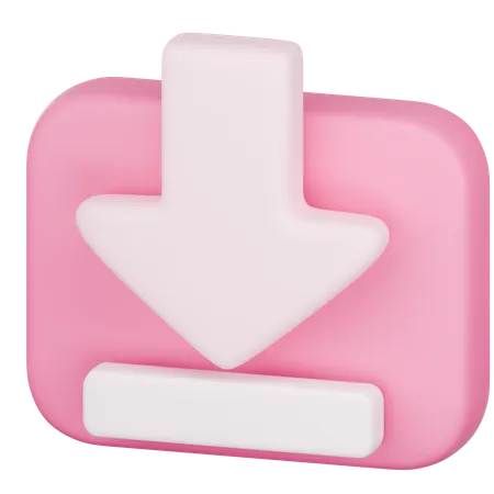 Data Download  3D Icon