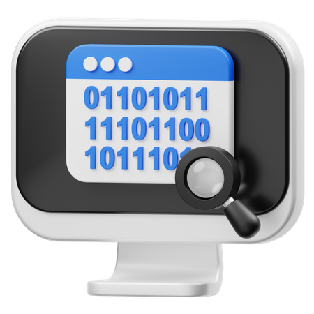 Data Encryption  3D Icon