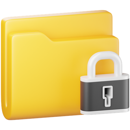 Data Encryption  3D Icon