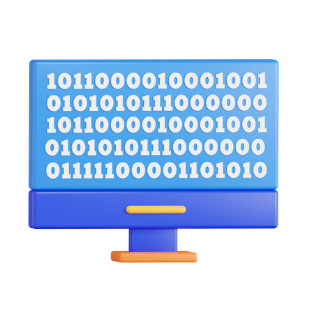 Data Encryption  3D Icon