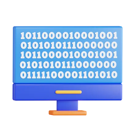 Data Encryption  3D Icon