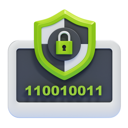 DATA ENCRYPTION  3D Icon