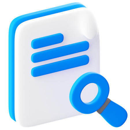 Data Exploration  3D Icon