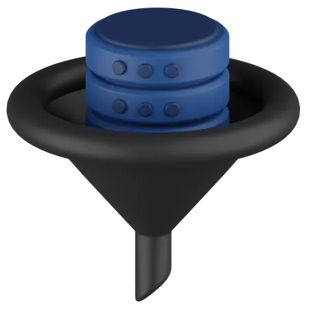 Data Filtering  3D Icon