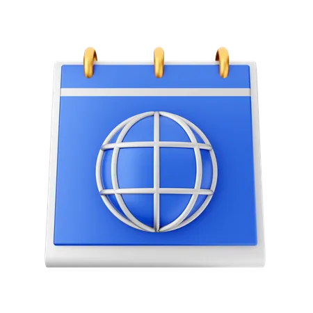 Data global  3D Icon