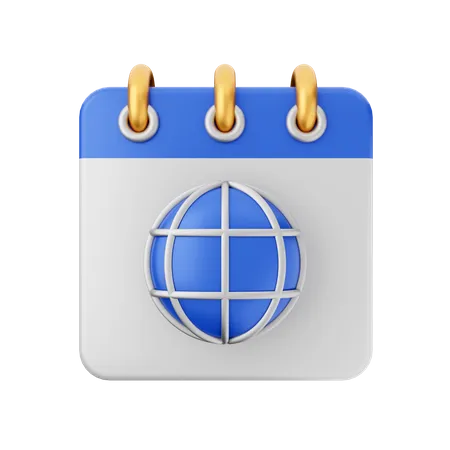 Data global  3D Icon