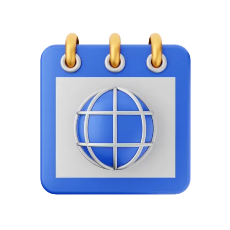 Data global  3D Icon