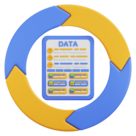 Data Infographic  3D Icon