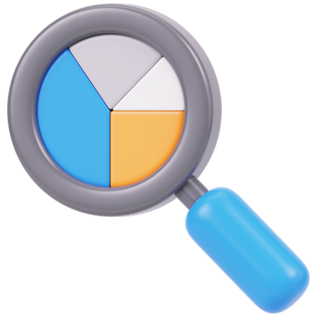データの洞察  3D Icon
