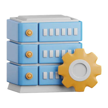 3 D Rendering Data Integration Isolated Useful For Cloud Network Computing Technology Database Server And Connection Design Element 3D Icon