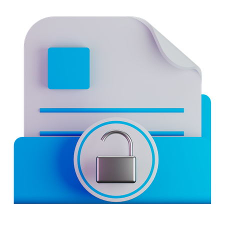 Data leak  3D Icon