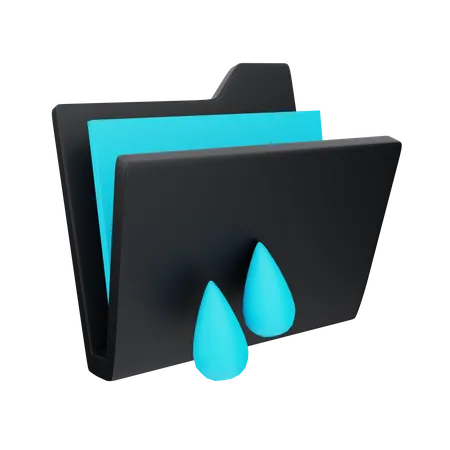 Data Leak 3D Icon