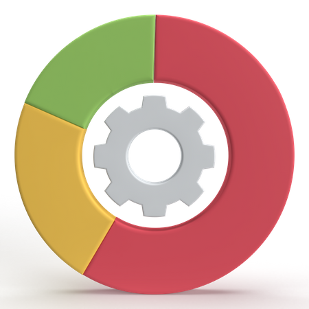 Data Management  3D Icon