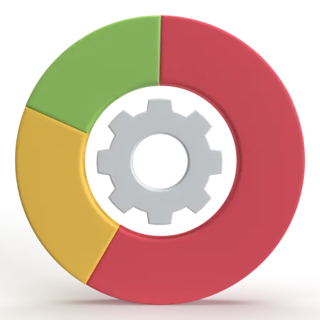 Data Management  3D Icon