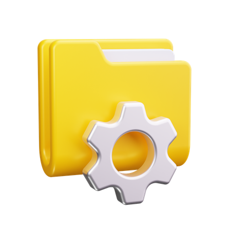 Data Management  3D Icon