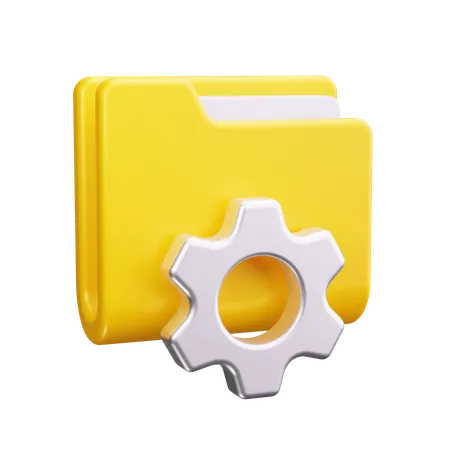 Data Management  3D Icon