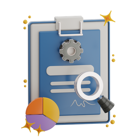 データメトリック  3D Icon