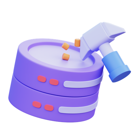 Data Mining  3D Icon