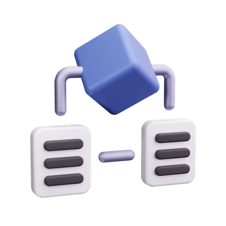 Data Mining  3D Icon