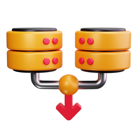 Data Pipeline  3D Icon