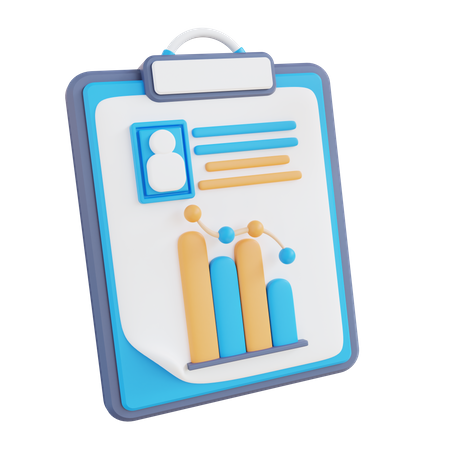 Data Portfolio  3D Icon