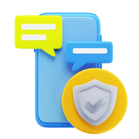 Data Privacy 3 D Illustrations 3D Icon
