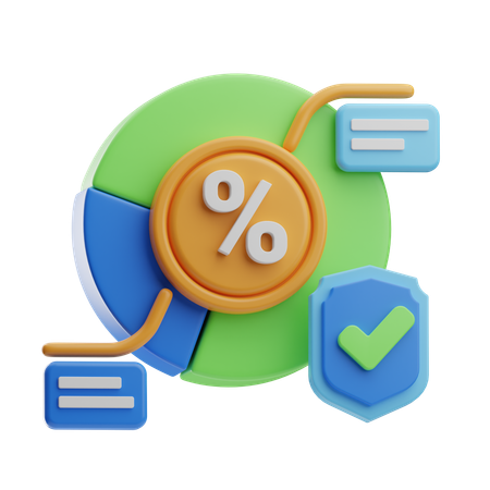 Data Protection  3D Icon