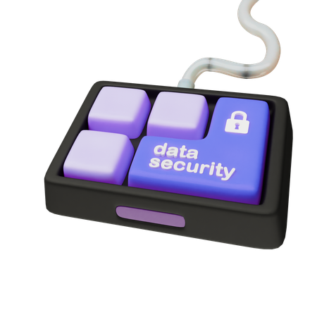 Data Protection  3D Icon