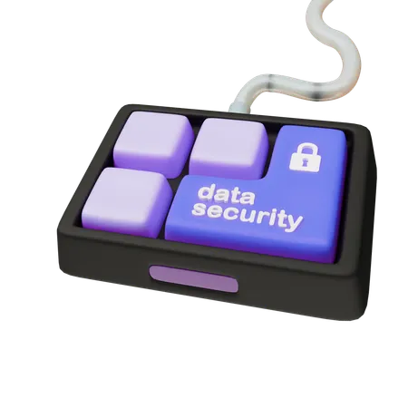 Data Protection  3D Icon