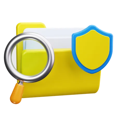 Data Protection  3D Icon